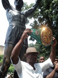hopkins rocky statue
