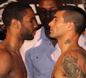 Lucas Matthysse TKO3 Lamont Peterson, Explosive results from AC Credit: Tom Casino / Showtime