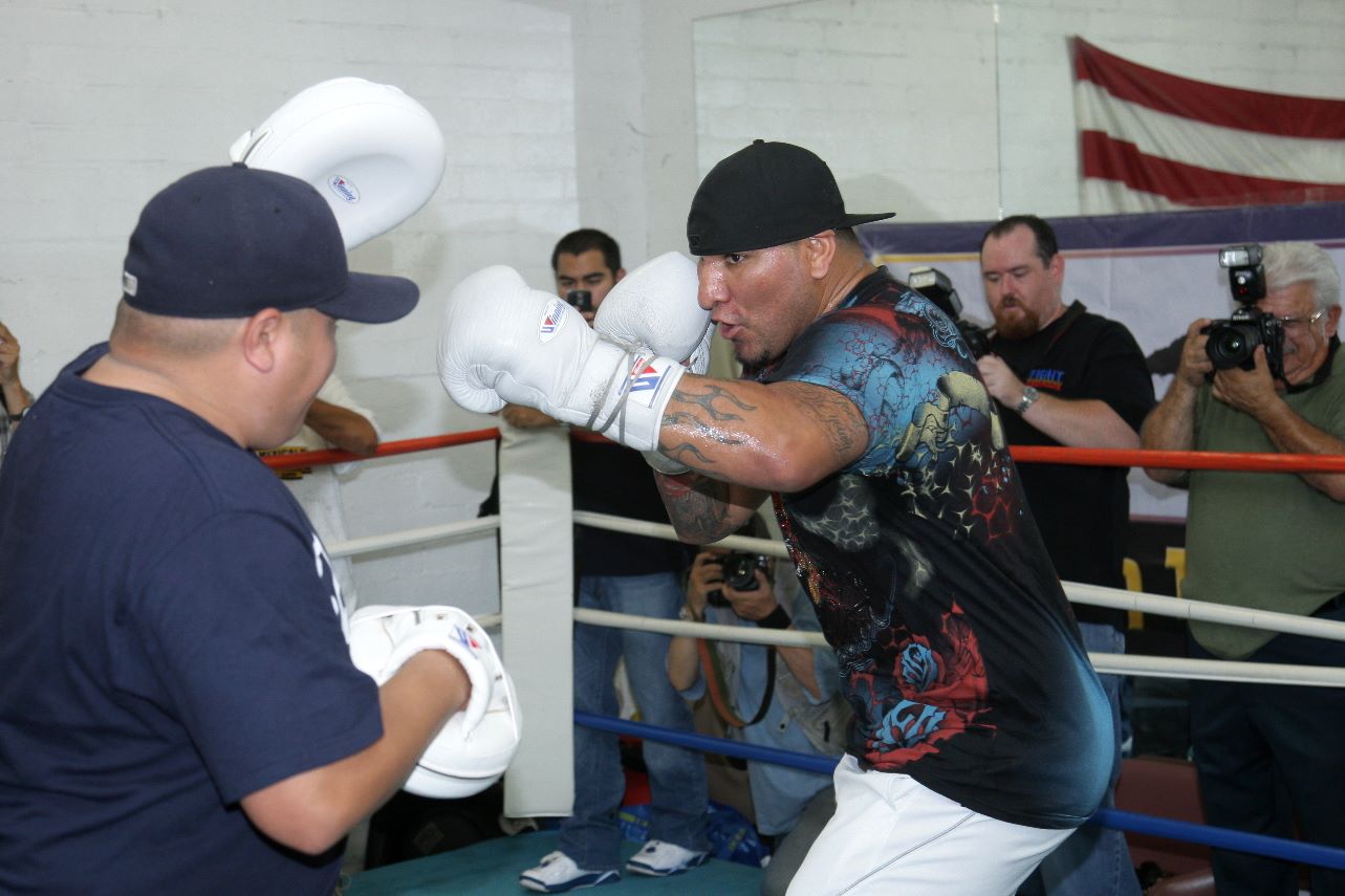 Arreola Workout Day Photos