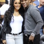 mayweather fiance courtside2