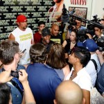 mayweather media workout