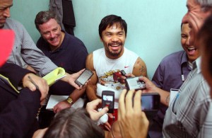 Pacquiao training for marquez8