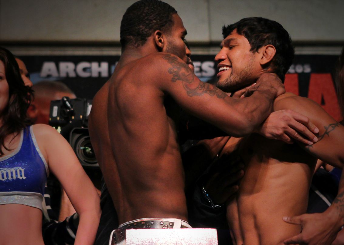 Alexander-Maidana, Broner-Perez weigh in results & photos. adrien brone...