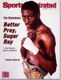 Hearns Sports Illustrated Cover