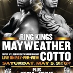 mayweather vs cotto fight poster