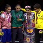 women’s lightweight medalists