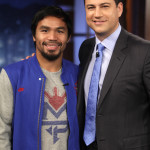 MANNY PACQUIAO, JIMMY KIMMEL