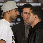 Amir Khan and Carlos Molina