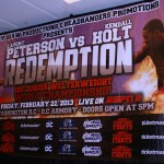 peterson holt weigh-in