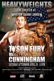 fury vs cunningham poster