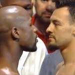 mayweather guerrero face off2