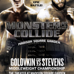 golovkin stevens monsters collide poster