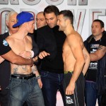 Froch vs. Groves weigh-in