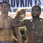 golovkin vs stevens weigh-in2