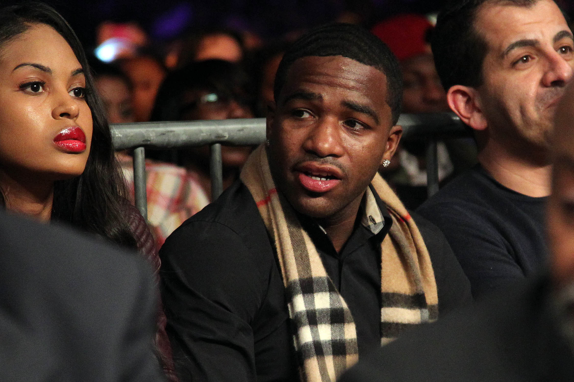 adrien broner ringside photo.