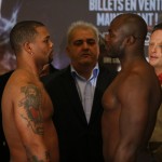 perez vs takam weigh-in photo