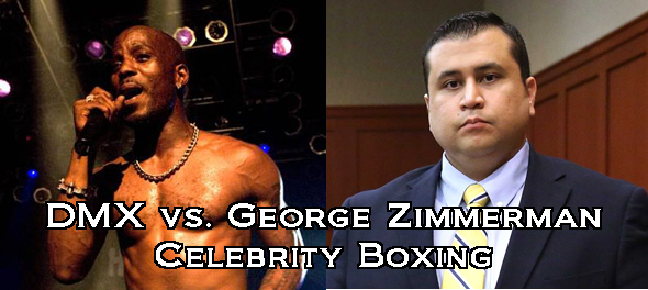 george zimmerman vs dmx celebrity boxing poster