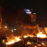 kiev ukraine explosive violence