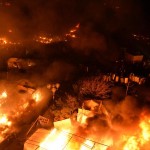 kiev ukraine fire