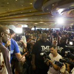 Mayweather Grand Arrival