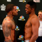 stevens vs johnson weigh-in