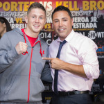 Jason Quigley and Oscar de la Hoya