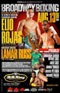 broadway boxing poster rojas and russ