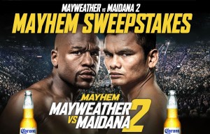 mayeather vs maidana sweepstakes