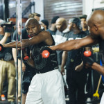 Mayweather workout