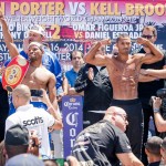 porter vs brook weigh-in