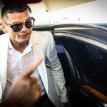 Maidana arrives2