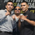 Leo Santa Cruz and Manuel Roman