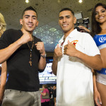 Leo Santa Cruz and Manuel Roman