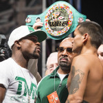 Mayweather and Maidana