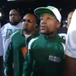 mayweather walking in