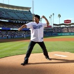 pacquiao first pitch dodgers