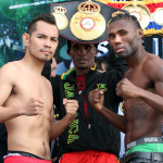 Donaire vs. Walters weigh-in