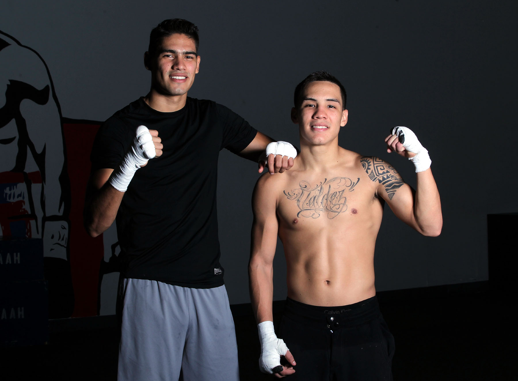 Photos: Luis Carlos Abregu, Gilberto Ramirez & Oscar Valdez workout. 