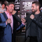 Algieri with Stallone