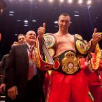 klitschko celebrates