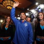 pacquiao arrival with knockouts