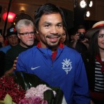 pacquiao grand arrival
