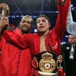 vargas celebrates with roy jones