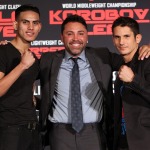 benavidez vs herrera with de la hoya