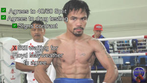 Pacquiao vs Mayweather meme