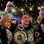 golovkin with belts