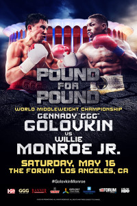 golovkin vs monroe poster