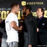 Kovalev & Pascal Presser Bell Center, Montreal