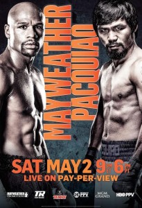 mayweather vs pacquiao poster