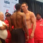 Klitschko vs Jennings weigh-in